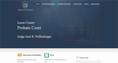 Desktop Screenshot of lucas-co-probate-ct.org